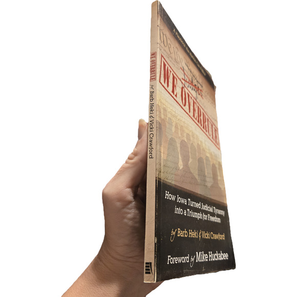 We overrule by Barb Heki & Vicki Crawford family leader publishing *signed* - Picture 5 of 9